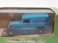 Vintage Elicor 1070 1934 Camionnette Ford V8 Truck Amortisseurs Allinquant Blue Die Cast Toy Car Vehicle New in Box