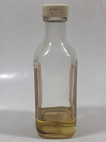 Rare Vintage Nabob Pure Olive Oil 114 ml 4 FL Oz. 4 1/2" Tall Glass Bottle 1/5 Full