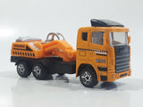 King Power Engineer Excavator Hauling Truck Yellow Plastic and Metal Die Cast Toy Car Vehicle