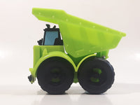 2018 Hasbro Play-Doh Dump Truck Lime Green Toy Car Vehicle