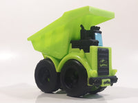 2018 Hasbro Play-Doh Dump Truck Lime Green Toy Car Vehicle