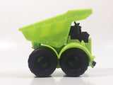 2018 Hasbro Play-Doh Dump Truck Lime Green Toy Car Vehicle