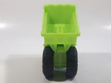 2018 Hasbro Play-Doh Dump Truck Lime Green Toy Car Vehicle