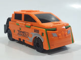 Greenbrier Hot Valor Speed Power Racing Green and Bright Orange Flipping Toy Car Vehicle