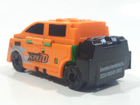 Greenbrier Hot Valor Speed Power Racing Green and Bright Orange Flipping Toy Car Vehicle