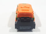 Greenbrier Hot Valor Speed Power Racing Green and Bright Orange Flipping Toy Car Vehicle