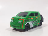 Greenbrier Hot Valor Speed Power Racing Green and Bright Orange Flipping Toy Car Vehicle