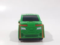 Greenbrier Hot Valor Speed Power Racing Green and Bright Orange Flipping Toy Car Vehicle