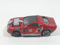 2005 McDonald's Hot Wheels AcceleRacers Series Hollowback Dark Orange Red Die Cast Toy Car Vehicle