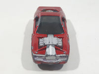 2005 McDonald's Hot Wheels AcceleRacers Series Hollowback Dark Orange Red Die Cast Toy Car Vehicle