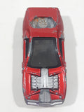 2005 McDonald's Hot Wheels AcceleRacers Series Hollowback Dark Orange Red Die Cast Toy Car Vehicle