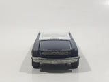 1998 Hot Wheels '65 Ford Mustang Convertible Dark Blue Metalflake Die Cast Toy Car Vehicle with Opening Hood