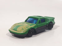 Unknown Brand Porsche #28 Green Die Cast Toy Car Vehicle