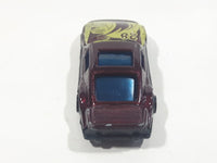 Unknown Brand Porsche #28 Dark Purple Burgundy Die Cast Toy Car Vehicle