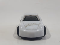 Unknown Brand The Fast And The Furious White Plastic Die Cast Toy Car Vehicle