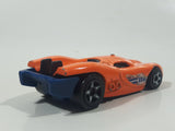 2009 Hot Wheels Prototype H-24 Orange Die Cast Toy Car Vehicle McDonald's Happy Meal