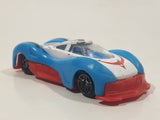 Greenbrier 9893 Blue White Red Die Cast Toy Car Vehicle