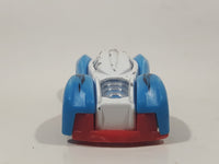 Greenbrier 9893 Blue White Red Die Cast Toy Car Vehicle