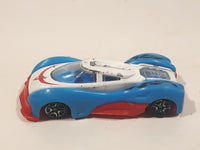 Greenbrier 9893 Blue White Red Die Cast Toy Car Vehicle