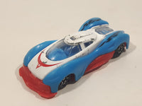 Greenbrier 9893 Blue White Red Die Cast Toy Car Vehicle