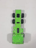 Vintage Cabover Semi Truck Bright Green Die Cast Toy Car Vehicle