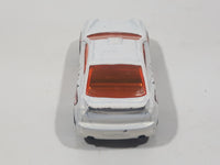 2004 Hot Wheels Track Aces Hyundai Tiburon White Die Cast Toy Car Vehicle