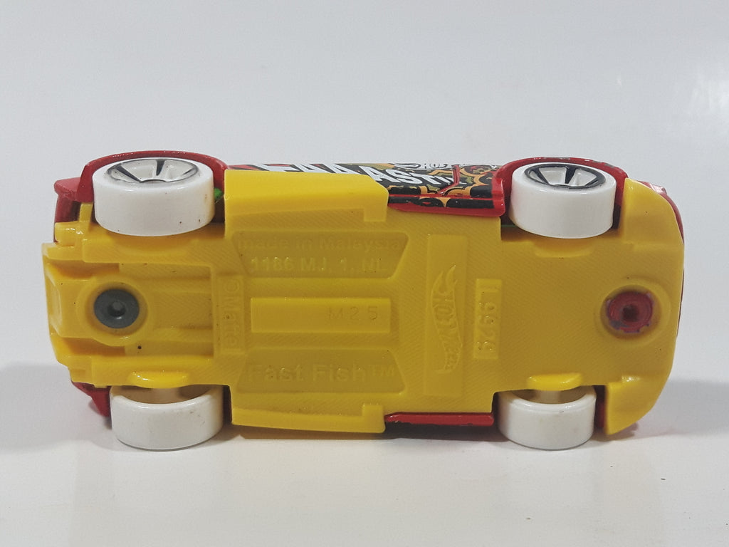 2019 Hot Wheels HW Art Cars Fast Fish Red Die Cast Toy Race Car Vehicl ...