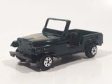 Vintage 1980s Yatming No. 1608 Jeep CJ7 Dark Green Die Cast Toy Car Vehicle