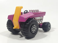 Vintage 1972 Lesney Products Matchbox No. 29 Mod Tractor Magenta Pink Die Cast Toy Car Farming Equipment Machinery Vehicle