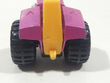 Vintage 1972 Lesney Products Matchbox No. 29 Mod Tractor Magenta Pink Die Cast Toy Car Farming Equipment Machinery Vehicle