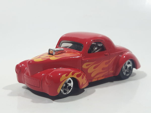 2019 Hot Wheels Multipack Exclusive Custom '41 Willys Coupe Red Die Cast Toy Car Vehicle