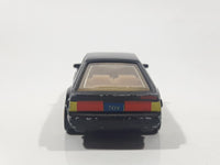 1983 Hot Wheels The Hot Ones '82 Supra Black  Die Cast Toy Car Vehicle