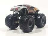 2004 Hot Wheels Monster Jam Series 2 Maximum Destruction Monster Truck Silver 1/64 Scale Die Cast Toy Car Vehicle