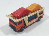 Vintage 1976 Lesney Matchbox Superfast No. 11 Car Transporter Semi Truck Orange Die Cast Toy Car Vehicle Made in England