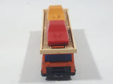 Vintage 1976 Lesney Matchbox Superfast No. 11 Car Transporter Semi Truck Orange Die Cast Toy Car Vehicle Made in England