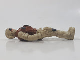 Vintage G.I. Joe Style Pilot Soldier 3 3/4" Tall Toy Action Figure Chewed Hands