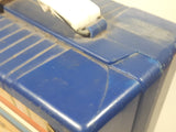 Vintage Aladdin 1986 G..I Joe Real American Hero Blue Plastic Lunch Box