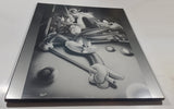 1995 Trendz International Warner Bros. Looney Tunes Black and White Pool Billiards Scene with Bugs Taz Sylvester and Daffy 16" x 20" Hardboard Wall Plaque Picture 07004