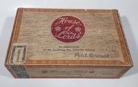 Antique House of Lords Petit Coronas Fifty Cigars Cardboard Box