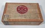 Antique House of Lords Petit Coronas Fifty Cigars Cardboard Box