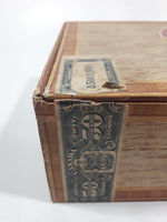 Antique House of Lords Petit Coronas Fifty Cigars Cardboard Box