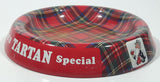 Vintage Younger's Tartan Special Beer Plaid 5 7/8" Metal Ash Tray