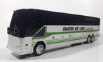 Charter Bus Lines of British Columbia Prevost Coach Bus White Plastic Toy Coin Bank