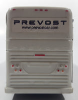2007 IMG SAM French Lick Indiana Prevost Coach Bus White Plastic Toy Coin Bank