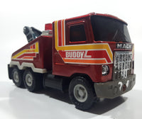 Vintage Buddy L 24 Hour Service Tow Truck Pressed Steel Toy Car Vehicle Made in Japan