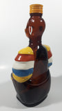 Vintage Angostura Trinidad Old Oak Rum Limbo Drummer 750 ml 9 3/4" Tall Brown Amber Glass Liquor Bottle