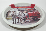 Vintage Vaux Beers Horse Drawn Beer Wagon Cart 10 1/2" Metal Beverage Serving Tray