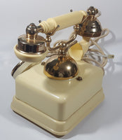 Vintage French Style Fragonard Like Man and Woman Rotary Telephone