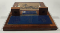 1989 City Of Vancouver Police Service Traffic "B" Shift Motorbike Motor Cycle Unit Wood Award Plaque