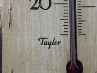 Rare Antique Taylor Drink Dr. Pepper Good For Life King Of Beverages Wood Plaque Thermometer